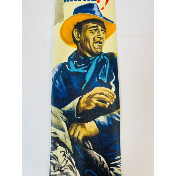 ROCKMOUNT RANCH WEAR Tie John Wayne Hondo Cowboy Western Ralph Marlin 25/380 - Picture 3 of 8